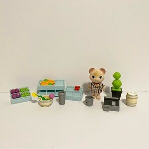 Honey Bee Acres General Store Playset Pieces Calico Critter Like Toy Lot